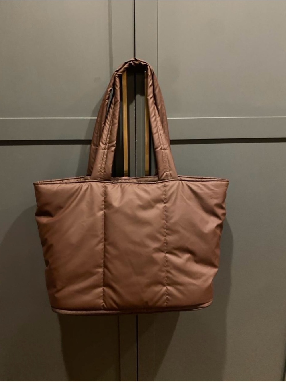 Luka Expandable Laptop Tote in Walnut Calpak